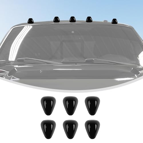 Protection lumineuse LED pour cabine de toit Ford F250 F350 accessoires extérieurs fumée foncée