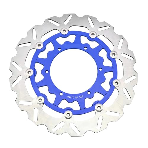 320MM Vorne Schwimmende Bremsscheibe Rotor Fit Für Yamaha YZ125 YZ250 YZ250F YZ250FX YZ250X YZ400F CR125 250 WR250F 450F Bremsscheibenrotor Scheibenbremsplatte(A)