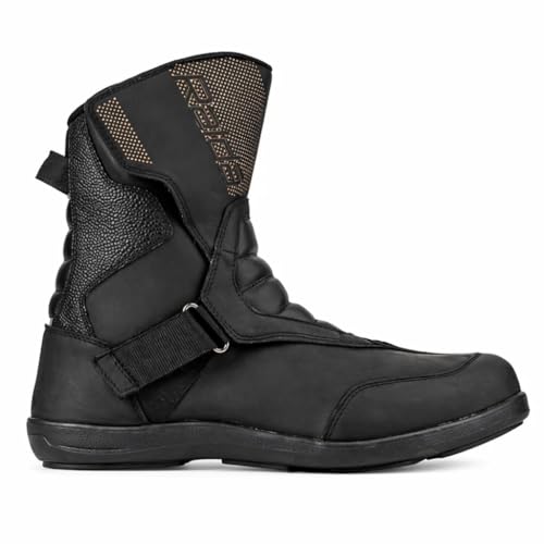 Image of Raida Dash Riding Boots | Waterproof Motorcycle Boots with Oil Nubuck Leather | TPU Gear Shifter Protection | Lightweight Walking-Friendly Sole | Ideal for City Rides & Touring