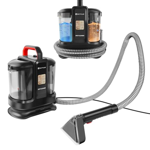 VickyHome Spot Cleaner, 450W Portable Carpet & Upholstery Cleaner Sofa and Carpet Cleaning Machine, Lightweight Handheld Floor Stain Remover for Sofa Cleaner & Car