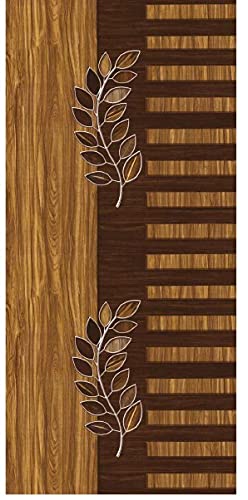 Maa Enterprise Eleght Stylish Premium Door Wood Plywood Door Hd Digital Door 9018 PR Latest Door for Home/Office/Bedroom/Living Room Door Wood Plywood Doors in Stylish (34 X 80 Inches) Multicolor