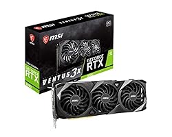 GeForce RTX 3090 VENTUS 3X 24G OC Gaming Grafikkarte - RTX 3090, 24GB GDDR6X, PCI Express Gen 4, DisplayPort v1.4a, HDMI 2.1, 4K Auflösung, Ray Tracing