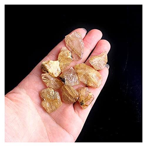 Cristal de quartz rutilé brut de 20g, une idée de cadeau minéral unique - 5
