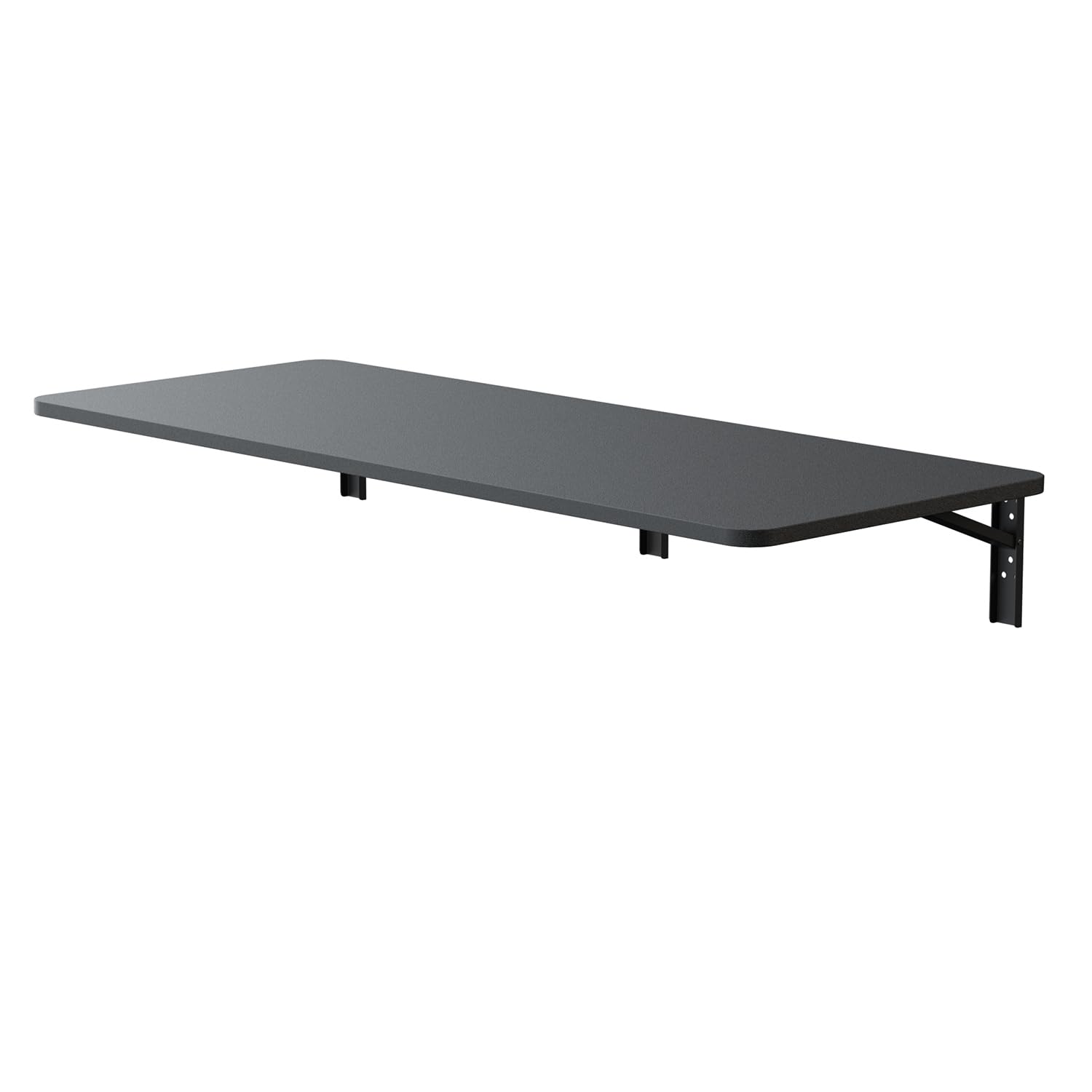 Maclean MC-128 Faltbares Wandregal 100x40 cm, Tragkraft 50 kg, Klapptisch mit Sicherheitsverriegelung und Wasserwaage, für Küche, Büro, Werkstatt oder Garage