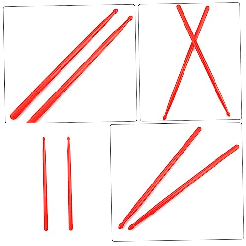 Par de baquetas de nylon para instrumentos de percusión miniatura 7
