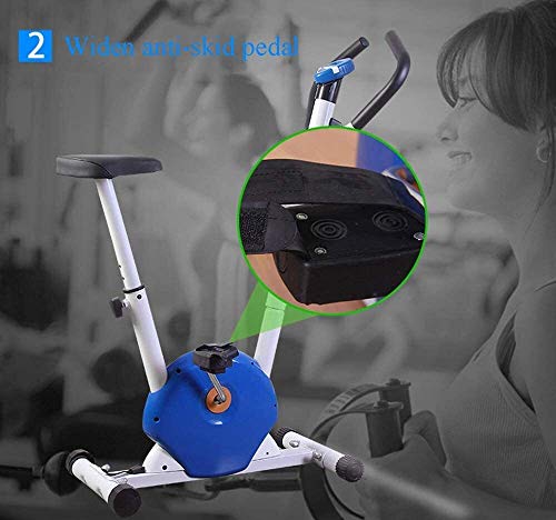 Image of 2 in1 Folding Exercise Bike Indoor Stationary Bike with Adjustable Magnetic Resistance Home Bicycle Magnetic Control Ultra-Quiet Indoor Sports Pedal Fitness Bicycle