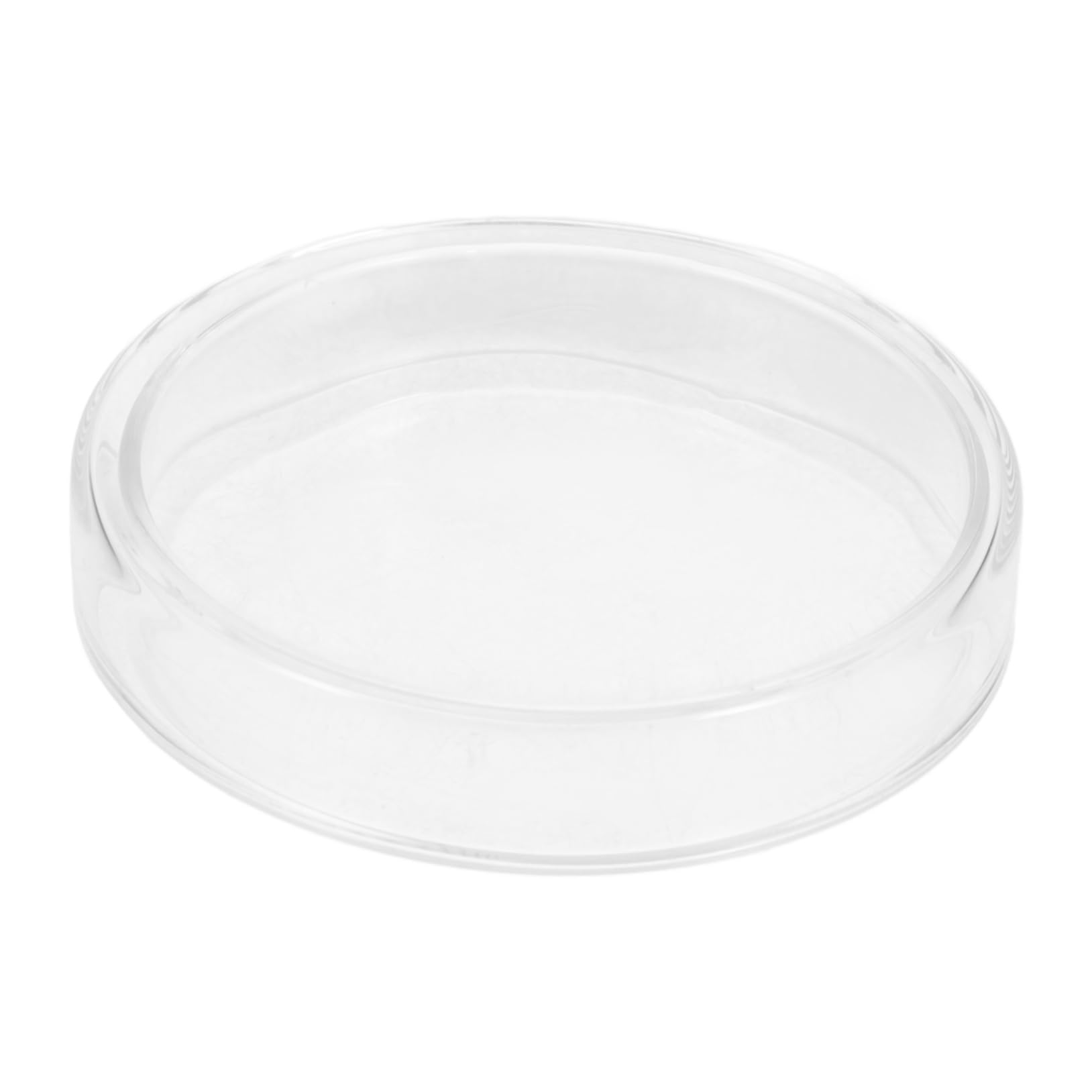 VILLFUL Glass Petri Dish Tc Treated Plates Culture Plate Lab Culture Tray Tissue Culture Tray Cultivation Plate Petri Tray Cell Culture Tray Agar Plates High Borosilicate Transparent