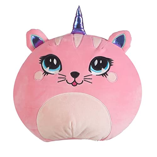 Photo 1 of 11in  Heritage Kids Figural Kitty Cloud Fill Smooshie Cuddle Dec Pillow