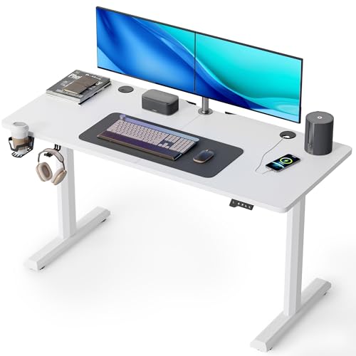 FEZIBO Height Adjustable Electric Standing Desk, 55 x 24 Inches S...