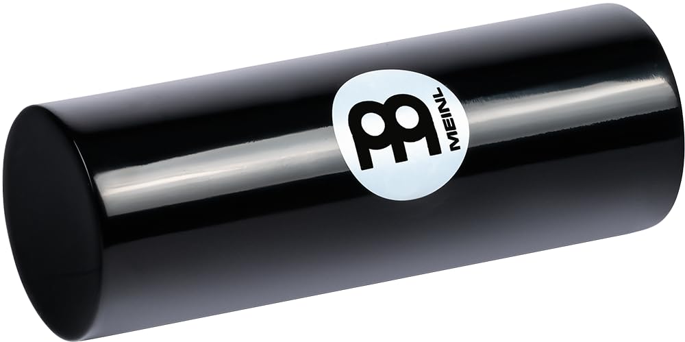 Meinl Percussion Fiberglass Shaker Instrument - Large - Strumento Musicale - Fiberglass, Black (SH7-L-BK)