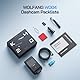 WOLFANG Dashcam, Mini 2.5K 1440P WiFi Dash Cam mit 32GB SD Karte, Ultra Nachtsicht, 2 IPS Versteckte Dash Cam Auto, 170°Weitwinkel, WDR, 24 Std. Parkmodus, G-Sensor, Loop-Aufnahme