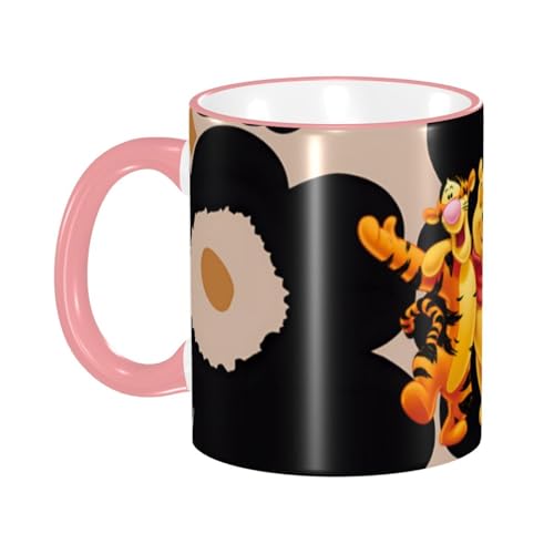 Asamike �}�O�J�b�v �R�[�q�[�}�O 330ml �l�C ���܂̃v�[���� �e�B�K�[ �}�O �R�[�q�[�J�b�v ���� �Z���~�b�N mug �J�b�v ��e�� �ϔM �ϗ� �d�q�����W�Ή� �R�b�v �a���� ��̓� ���̓� �F�l �v���[���g MGZ0018 �s���N