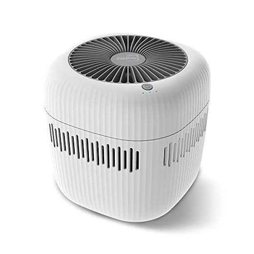 DobeTiny Humidifiers for Bedroom - No Mist Evaporative Humidifier（2.5L）, Quiet Cool Air Humidifiers for Home Large Room Baby&nursery and Plants, Replaceable Filter with Adjustable night light,Auto Shut-Off