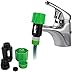 Jinxuny Connettore dell'Acqua Rubinetto Universale per Tubo da Giardino Connettore Tubo Miscelatore Rubinetto da Cucina Adattatore Rubinetto Connettore Tubo Raccordo Rapido Rubinetto Standard