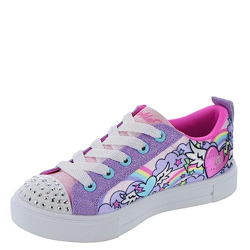 Skechers Kids Girl's Twinkle Sparks-Flying Heart Sneaker4