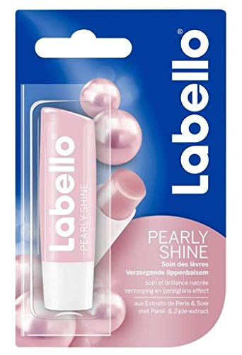Preisvergleich Produktbild 6er Pack - Labello Lipcare / Lippenpflegestift - Pearly Shine - 4,8 g