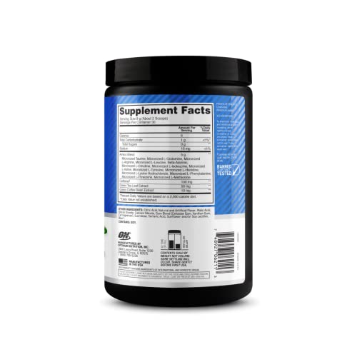 Optimum Nutrition Amino Energy Powder, Blueberry Lemonade, 9.5 Oz - image 7