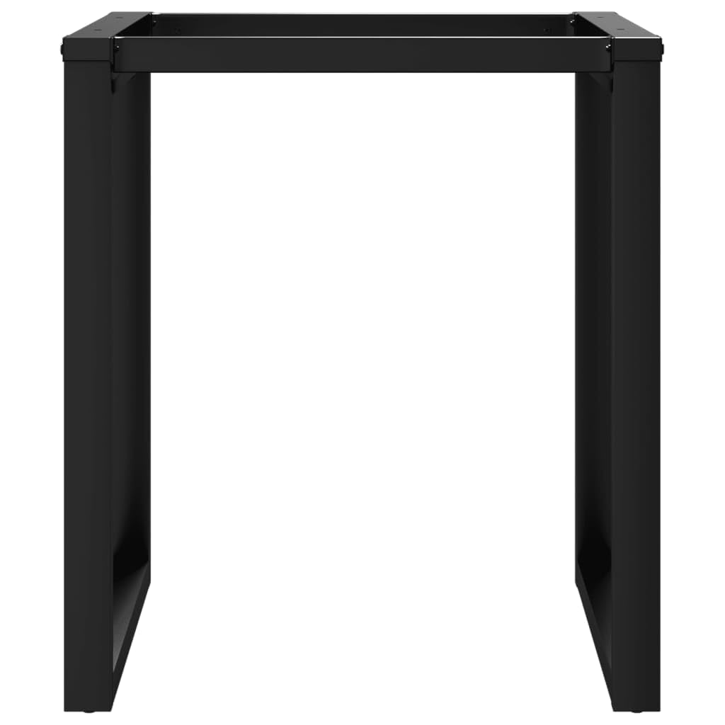vidaXL Patas de Mesa de Comedor Estructura O Acero 70x70x73 cm, Pata de Mesa Auxiliar, Pata de mesita Auxiliar, Pata de Mesa de Metal
