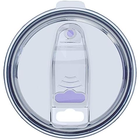 UNITED CRAFT SUPPLIES - Tumbler Lid for 30 oz Sliding Splash Proof and Straw Friendly - PURPLE Cover