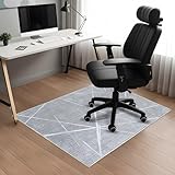 Office Chair Mat for Hardwood Floor 35x47in, Computer Chair Mat for Floors Protection, Anti-Slip Desk Chair Mat for Home, Floor Mat for Office Chair, Mats for Under Desk Chairs,Chair Rug