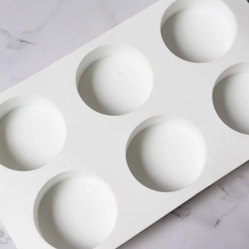 Miniatura 5 de AFINSEA Moldes de silicona cilíndricos altos para hornear pasteles de mousse, moldes de silicona 3D para hornear pasteles, brownie, molde de postre