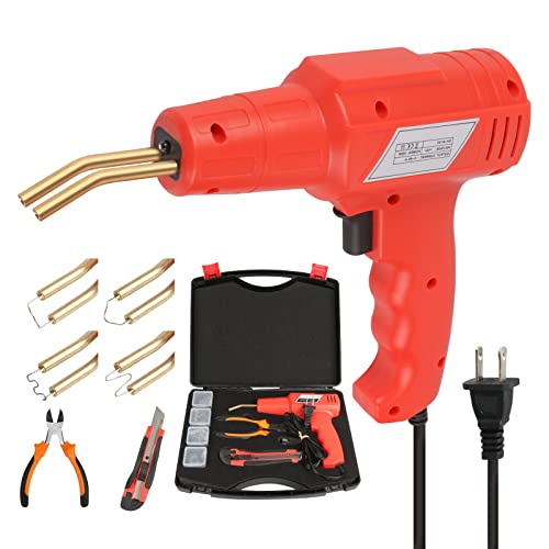 Fizlig 100W Plastic Welder Kit, Plastic Bumper Repair Kit with 4 Types