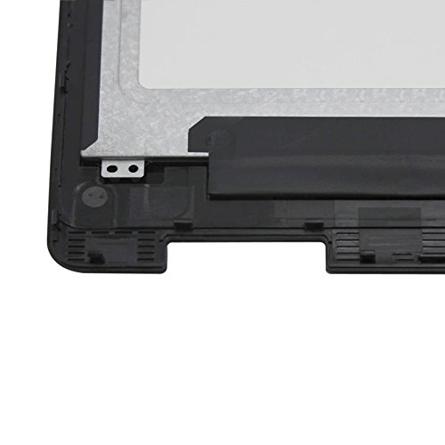 Lcdoled Replacement 13.3 Inches Fullhd 1080P B133Hab01.0 Nv133Fhm-N41 Lcd Display Touch Screen Digitizer Assembly Bezel For Dell Inspiron 13 P69G P69G001 (Curved Bezel - 40 Pins Connector) #TOP3