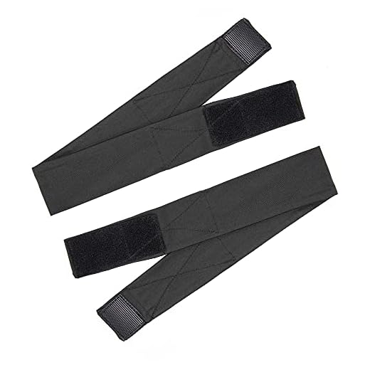 2Pcs Silk Headband - Adjustable Black Silk Headband for Wig Cap