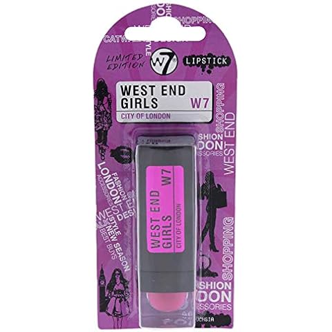 W7 West End Girls Fuchsia Lipstick Cover