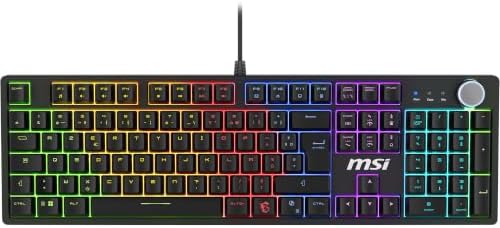 MSI Forge GK320 FR Clavier Gaming Mécanique - AZERTY, Disposition...