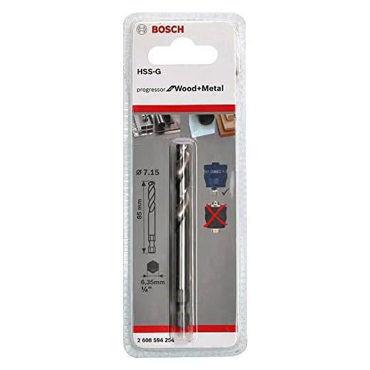 Bosch Professional Pilot Drill Bit Plus HSS-G