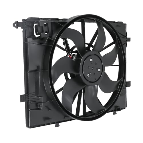 Image of maXpeedingrods 600W Engine Radiator Cooling Fan Assy w /Brushless Motor for Mercedes-Benz C180 2014-2017, C200 2015-2017, C250 2015, A0999061100 A0999061200 A0999061000