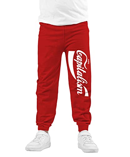 Image of KYDA KIDS Boys 100% Cotton Track Pants | Premium Printed Soft Single Jersey Fabric | Elastic Waist Loose Fit Summer Full Length with Rib Hem (Pack of 2)