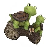 Lampe de jardin : elle a un bon effet décoratif et peut créer une atmosphère romantique pour votre jardin la nuit, lampe solaire tortue