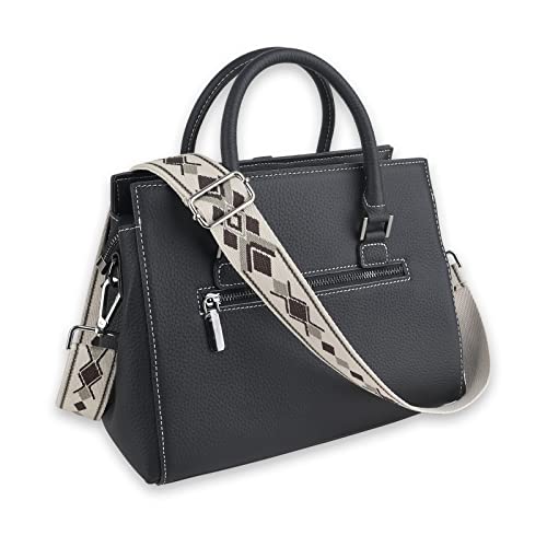 Image of Purse Strap Shoulder Strap Replacement Adjustable Belt Guitar Style Canvas Cross Body Hand Bag Strap