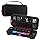 ProCase Carrying Case for Nintendo Switch 2 (2025) with 24 Game Card Slots, Hard Portable Travel Case Storage Bag Protective Pouch for 2025 Nintendo Switch 2 Console AC Adapter & Accessories -Black,L