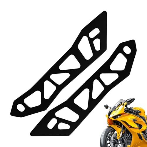 Wezalget Soporte De Aleación Ajustable Para Moto, Soporte De Montaje En Aleación De Aluminio, Accesorios Antideslizantes De Reemplazo Para Motociclistas Entusiastas De Aventura Al Aire Libre