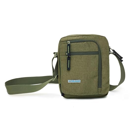 Image of Cross Body Sling Bag for Men & Women, Fits 9 -inch Tablet, Mobile, Passport & Cards, Multi-Pocket Travel, Office & Casual Shoulder Bag