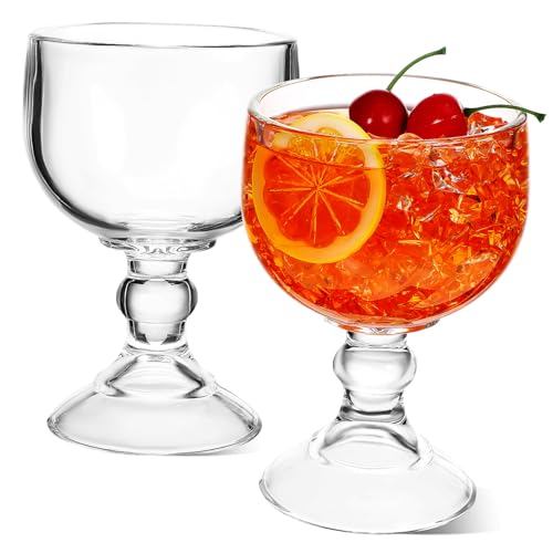 Mikinona 2pezzi Bicchieri Da Cocktail Per Feste Matrimonio e Bar Design Elegante e Resistente Per Margarita e Vini e Riutilizzabili