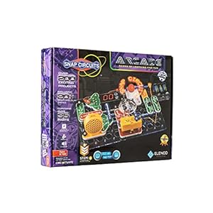 Snap Circuits “Arcade”, Electronics Exploration Kit, Stem Activities For Ages 8+, Full Color Project Manual (SCA-200)