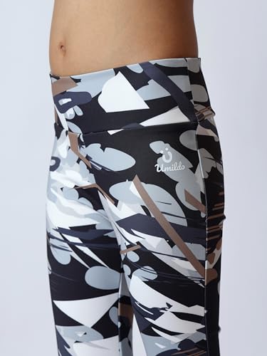Image of Girls Active Sports Wear Set - Stylish Printed T-Shirt and Leggings Set for Girls - Comfortable and Breathable Workout Clothing for Sports, Gym, Yoga,- Perfect for Casual Wear (4-14 Sizes)