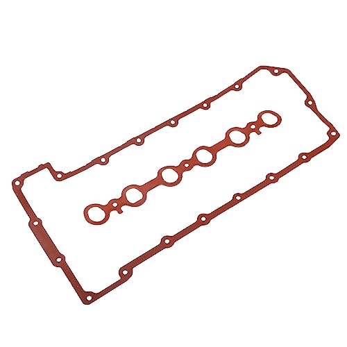 Image of X AUTOHAUX 1 Set Valve Cover Gasket NO.11127536785 for BMW E90 2006 for BMW E91 2006 for BMW E92 2006 for BMW E93 2006 for BMW 325i 2006 for BMW 325xi 2006