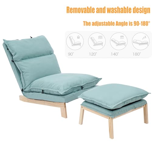 Sillón Plegable Descanso Verde miniatura 5