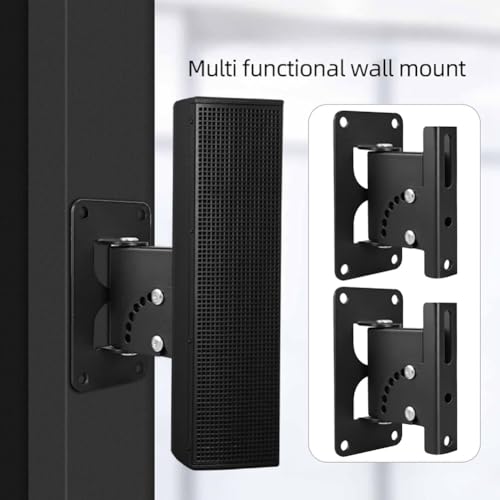 Support mural pour haut-parleur KTV réglage angle support plafond orientable - 7
