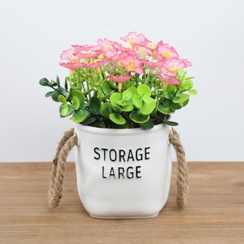 Opzioni di visualizzazione versatili: adatto per matrimoni, oggetti di scena fotografici o posizionamento all'aperto, questo design in vaso si adatta a più temi decorativi con facilità.