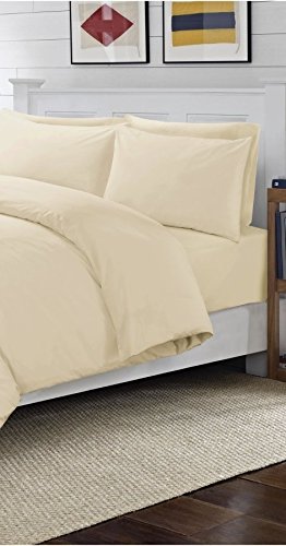 linengalaxy LINEN GALAXY PAIR OF PILLOW CASES T200 EGYPTIAN COTTON (MOcha)