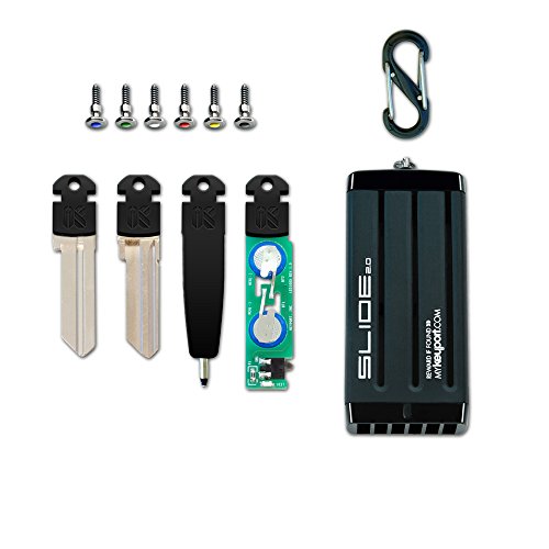 Image of Keyport Slide Starter+ Bundle (Black) - Everyday Multi-Tool (Flashlight & Pen) + Keys (SC1 & KW1) for The Modern Lifestyle - Compact Key Holder - Pocket Key Organizer - Hi-Tech Keychain Alternative