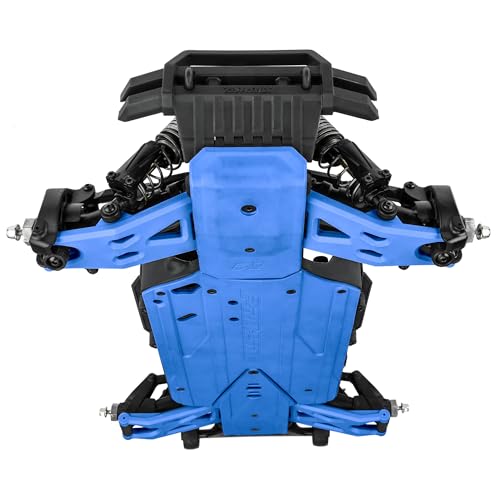 Image of Pro-Line Racing Bash Armor F /R Skid Plates Blue for ARRMA 3S Vehicles PRO639506