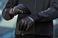 SHIMA OpenAir Motorrad Jacke Herren mit Protektoren AirForce Rückenprotektor Motorradjacke Sommer Mesh Belüftet Textiljacke Schutzjacken Protektorenjacke Luftige (Männer, Schwarz, XL) – Ansicht 2
