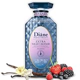 MOIST DIANE Keratin Shampoo for Colored Treated Hair, Damaged Hair Repair Shampoo for Women & Men by Protein, Vitamoin E, Ceramids& Argan Oil from Japan, Sulfate & Silicon Free 15.2 Fl Oz NIGHT REPAIR